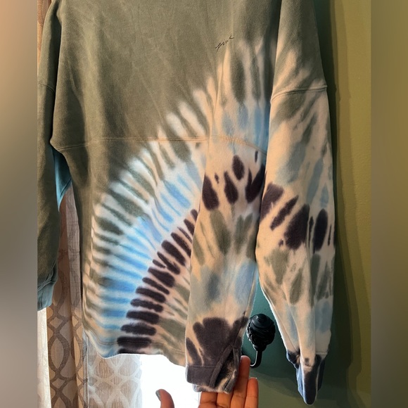 Victoria’s Secret pink, tie-dye sweatshirt, size extra small - Picture 4 of 5